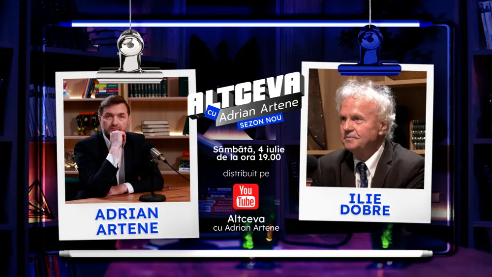 Vocea de legendă a radioului românesc se destăinuie la ”Altceva cu Adrian Artene”. Omul recordurilor: „Cred că timpul lui Ilie Dobre s-a încheiat!”
