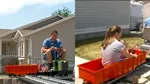 În 2015, Cory Mohl din Utah a construit o cale ferată lungă de 120 de metri în spatele casei sale. A avut nevoie de 18 tone de pietriș și sute de ore de muncă + 18.000 de dolari: Cum au reacționat vecinii săi