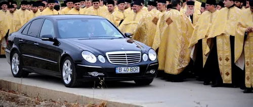 Poliția Rutieră îi deschide calea și Patriarhului Daniel