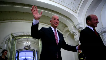 Vicepreședintele SUA a discutat la telefon cu Traian Băsescu despre tensiunile din Ucraina