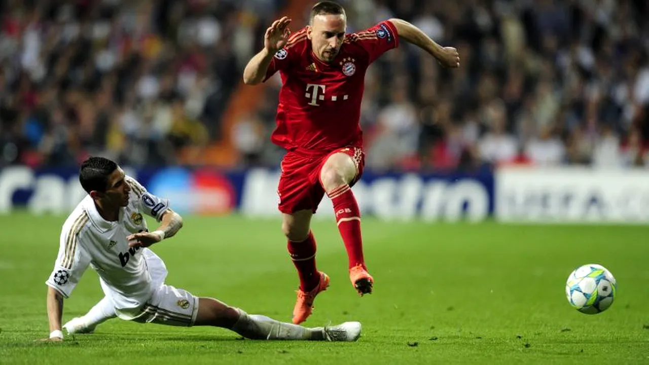 FINALA CHAMPIONS LEAGUE 2012 BAYERN - CHELSEA. Franck Ribery: 