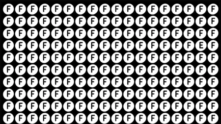 Test de perspicacitate | Nu toate literele din această imagine sunt 