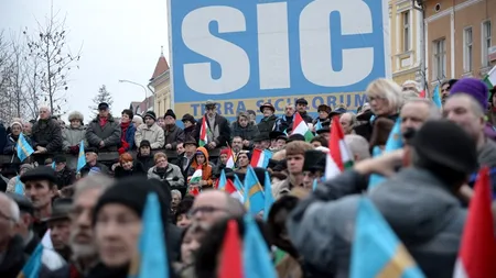 Aproximativ 500 de persoane, la un nou protest organizat de PCM la Sfântu Gheorghe