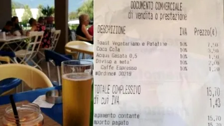 Client taxat la un restaurant din Italia, pentru că i s-a servit pâinea prăjită în două farfurii. MOTIVUL halucinant invocat de patronul localului