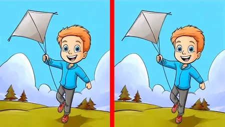 TEST IQ | Găsiți toate cele 3 diferențe dintre aceste două poze, în maximum 13 secunde