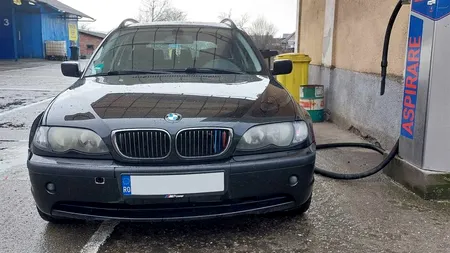 Ce a făcut un șofer de BMW din Gherla, după ce a rămas fără bani de motorină. Cu ce și-a alimentat bolidul