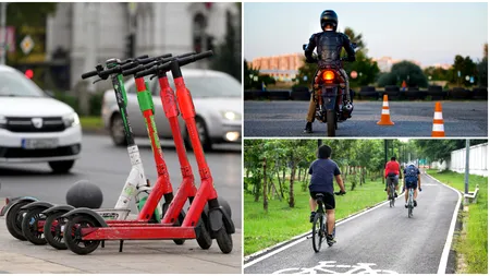 Studiu: trotinetele sunt mai periculoase decât bicicletele și motocicletele. Ce arată legea din România