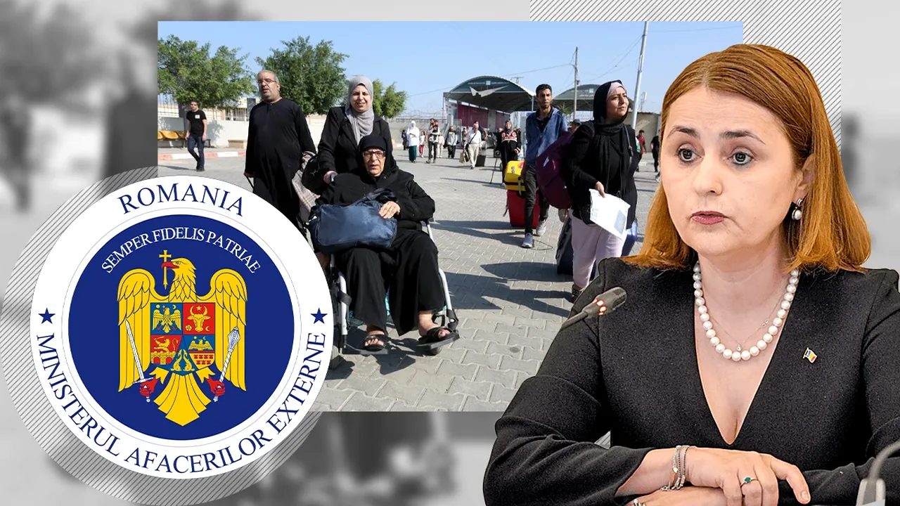 ​Granița de la Rafah s-a închis din nou. 51 de cetățeni români rămân cel puțin încă o zi captivi în Gaza