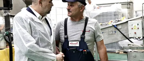 Marcel Ciolacu, în vizită la fabrica de conserve din Râureni: „Un model de succes și de patriotism economic!”