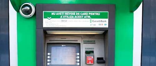 33 de ATM-uri Garanti Bank dispar într-o singură zi. Anunțul făcut azi de bancă
