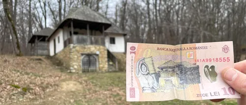 Unde se află, de fapt, CASA de pe bancnota de 10 lei / Poate fi admirată la un celebru muzeu din România