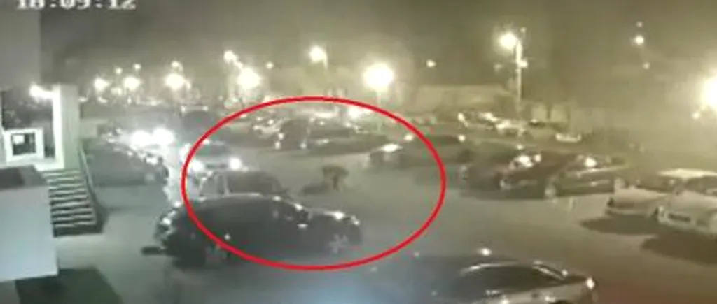 Atacul polițistului local din Oradea asupra soției sale, surprins de camerele de supraveghere! (VIDEO)