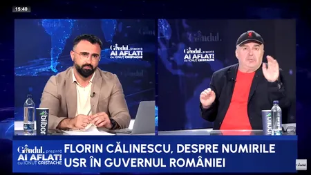 Florin Călinescu: „Nicușor Dan i-ar pune PLUMB în ghete lui Moșteanu”