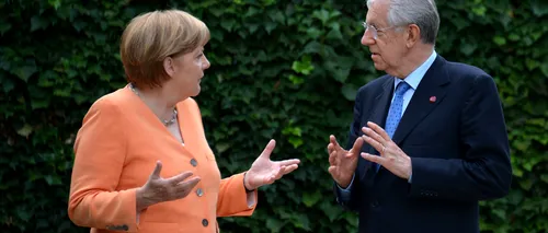 Discuție telefonică între Merkel și Monti. ANGAJAMENTUL LUAT DE GERMANIA ȘI ITALIA referitor la ZONA EURO