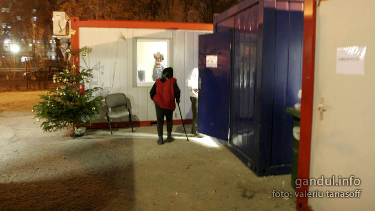PMB: 465 de oameni ai străzii, în adăposturi. Capacitatea acestora - 1.100 de locuri