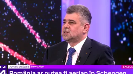 VIDEO | Marcel Ciolacu: ”De 13 ani așteptăm. Am luat o altă abordare, Schengen aerian și în anul viitor să intrăm în terestru”