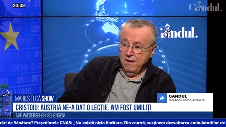 VIDEO | Ion Cristoiu, despre blocarea aderării României la Schengen: Cred că SUA au jucat cu Austria  / Dacă UE ținea cu noi, nu vota cu Croația