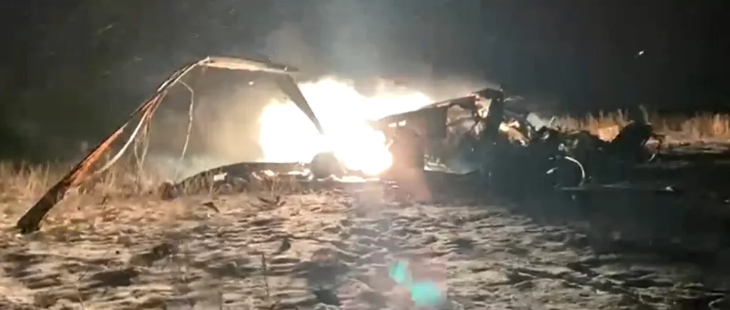 VIDEO| Primele imagini cu elicopterul prăbușit în care au murit 7 militari, în Constanța