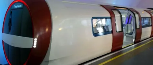 Un tren autonom futurist ar putea deveni noul mijloc de transport subteran în comun al Londrei.  Cât costă un vagon . VIDEO+FOTO