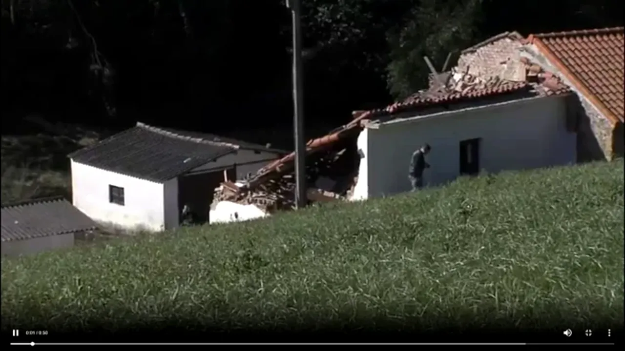 O casă s-a prăbușit peste o familie de români din Spania. 12 victime, printre care o adolescentă în stare gravă