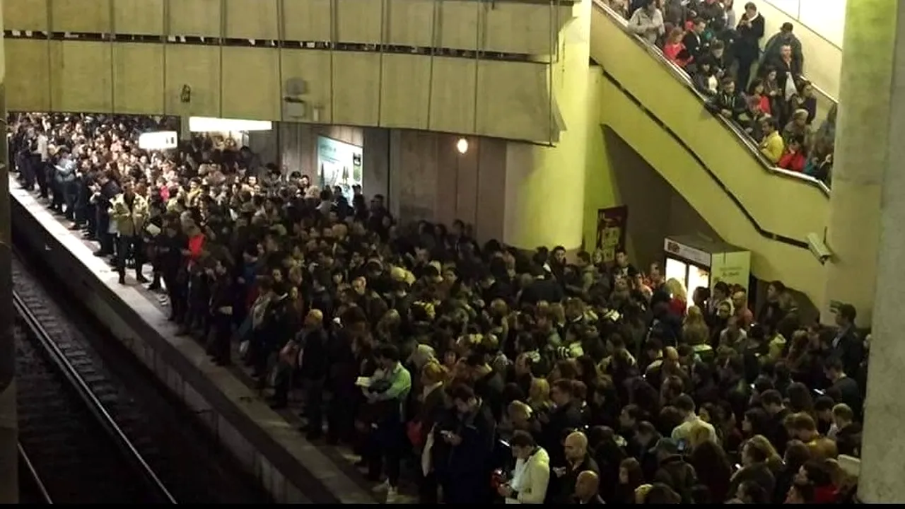 Ce soluții a găsit Metrorex pentru haosul de la metrou