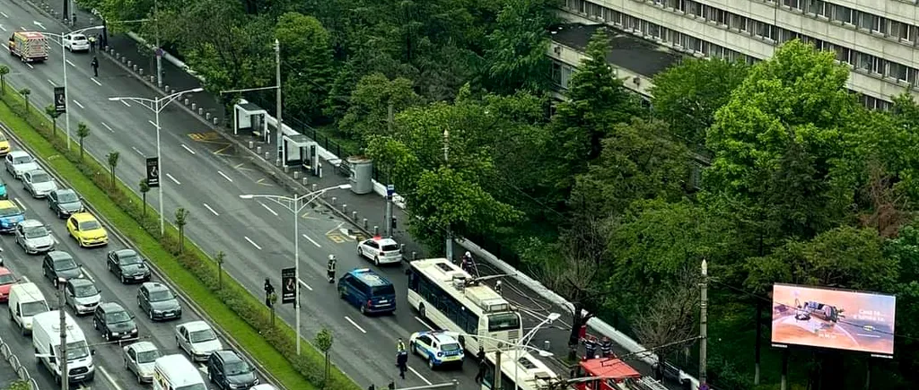 Alertă lângă Palatul Cotroceni, după ce un troler a fost uitat într-o stație STB