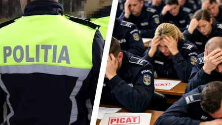 Peste 1.000 de polițiști care au dorit să ajungă șefi au picat la examen. Cei mai mulți nu au luat nota minimă