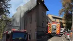 Incendiu la Spitalul de Pneumofiziologie din Brașov. O victimă a fost găsită carbonizată la etajul 1 al clădirii / 10 pacienți au fost evacuați