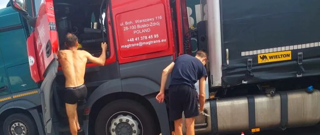 Cum au reacționat doi șoferi ucraineni când s-au întâlnit cu un șofer român: „Mi s-a făcut pielea de găină, n-am ştiut ce să răspund“