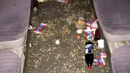 Imagini din trenurile CFR, făcute publice de directorul companiei. O galerie foto dezgustătoare 