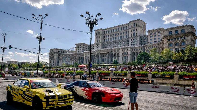 Se anunță SPECTACOL! Finala Campionatului Național de Drift va avea loc în acest weekend în Piața Constituției din Capitală