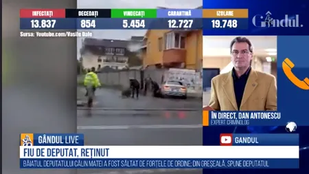GÂNDUL LIVE. Răfuiala de la Baia Mare. Deputat PSD: Organele de poliție au tăbărât pe fiul meu care nu era implicat. Criminologul Antonescu: A fost un exces de zel