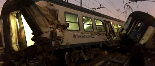 MAE anunță o victimă în accidentul feroviar din Italia. Cel puțin patru morți și 100 de răniți. UPDATE