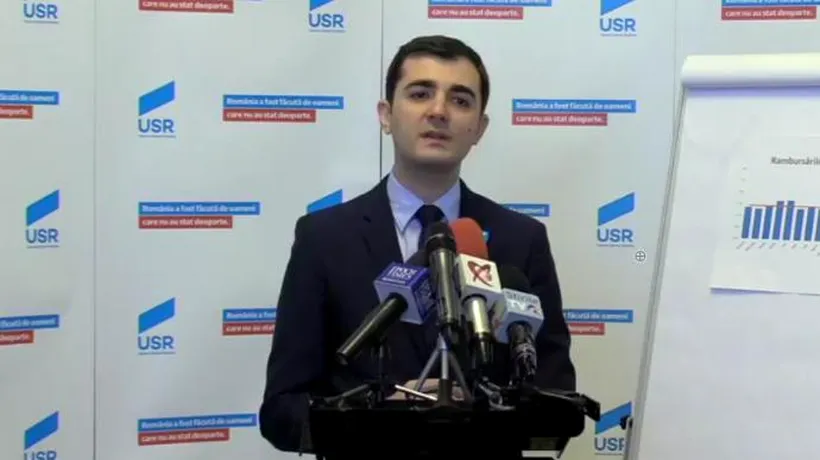 Barna: Îl felicit pe noul președinte al USR București, Claudiu Năsui