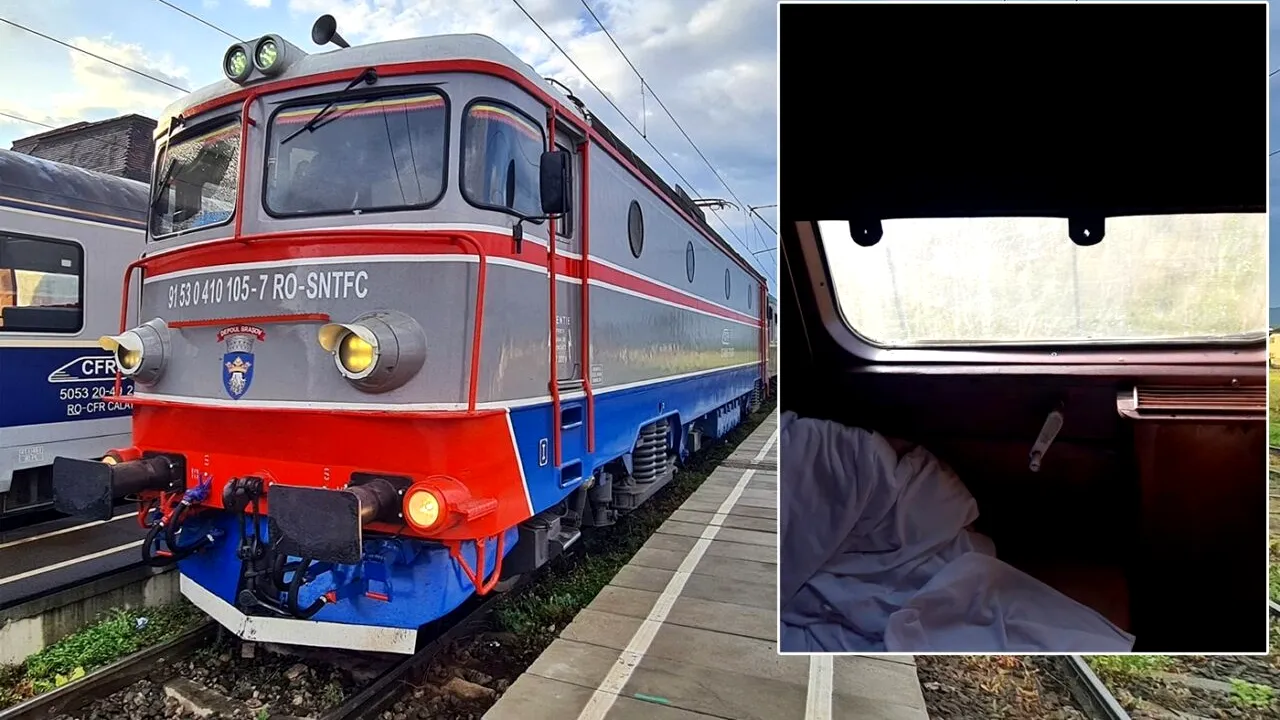 Ce a pățit o femeie în tren, în timp ce se întorcea în Arad după o vacanță în Eforie Sud: „Am luat 2 bilete la vagonul de dormit la clasa 1. Am simțit că intru in infern”