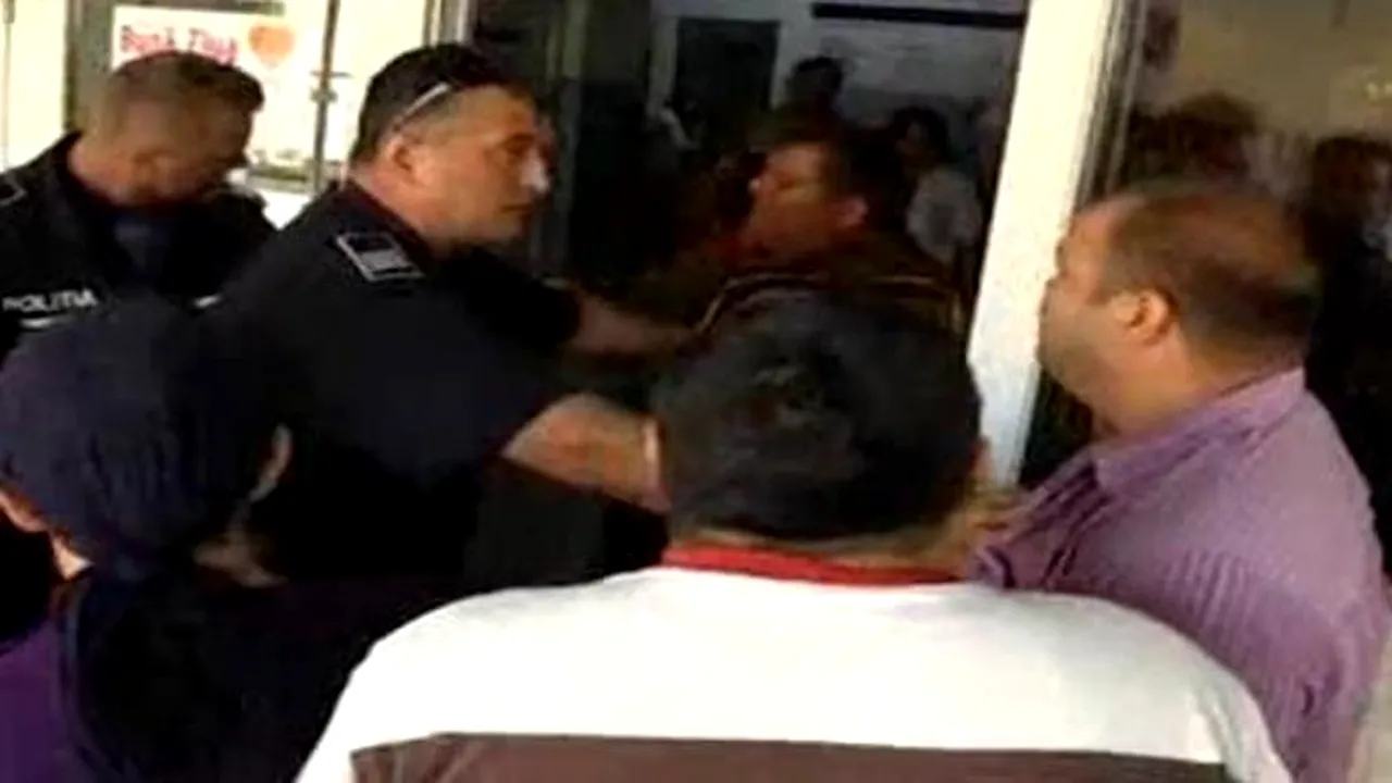 Intervenție a Poliției la Spitalul de Urgență din Sibiu, unde au făcut scandal 50 de romi conduși de Dorin și Daniel Cioabă 