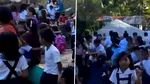 Momentul în care un seism de 7,8 lovește o școală din Filipine, surprins pe cameră