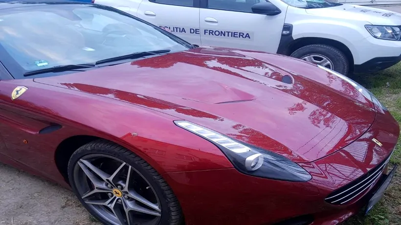 Autoturism de lux căutat în Germania, descoperit la Brăila. E un Ferrari în valoare de aproape 160.000 euro (FOTO)