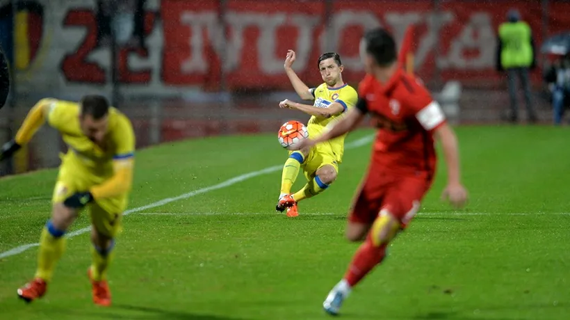 FCSB, umilită în Ștefan cel Mare: Dinamo a învins cu 3-1 în derbiul etapei 