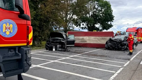 Tragedie în Mureș. Doi morți și patru răniți, între care un minor, în urma unui grav accident rutier produs pe DN15