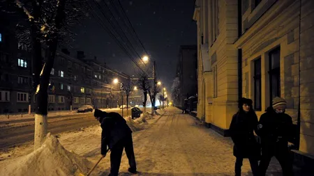 Amenzi de 4.500 lei celor două societăți care trebuie să deszăpească municipiul Cluj-Napoca