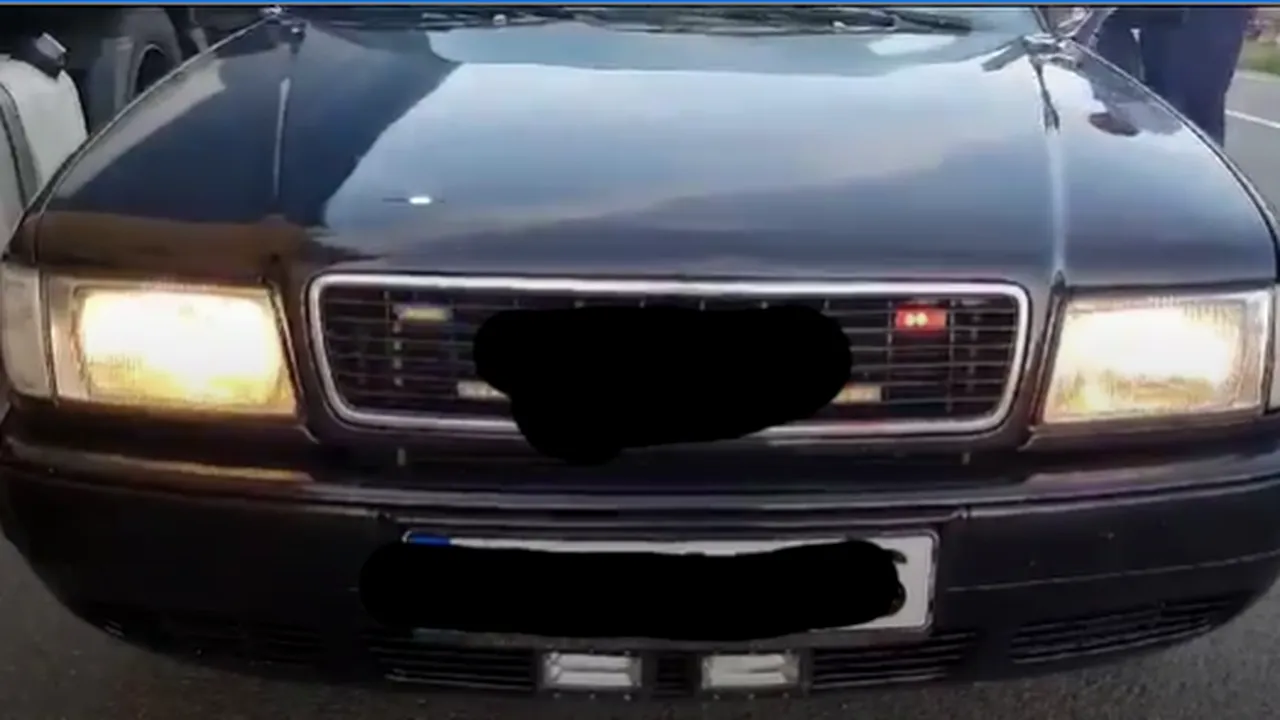 VIDEO. Isprava unui bărbat din Cluj i-a uimit pe polițiști / Motivul pentru care oamenii legii i-au suspendat permisul de conducere și l-au amendat