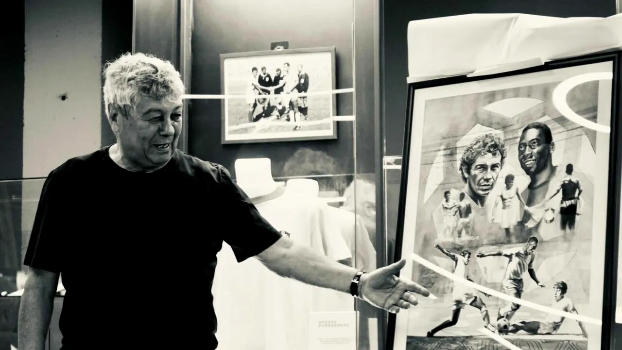 Fanii pot vedea gratuit colecţia de TRICOURI a lui Mircea Lucescu la Muzeul Fotbalului