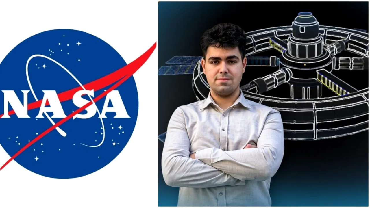 Mihai Cheța, elevul de 18 ani premiat de NASA pentru un proiect care permite oamenilor să locuiască în spațiul cosmic. Conceptul său a fost prezentat la Washington și i-a impresionat pe oamenii de știință americani