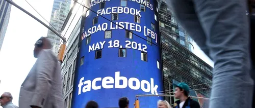 Acțiunile Facebook au închis sub 29 de dolari, în scădere cu aproape 10%