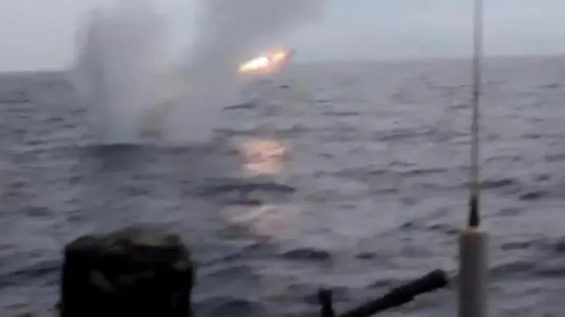Incident în timpul exercițiilor militare ucraienene la Marea Neagră: o rachetă a scăpat de sub control