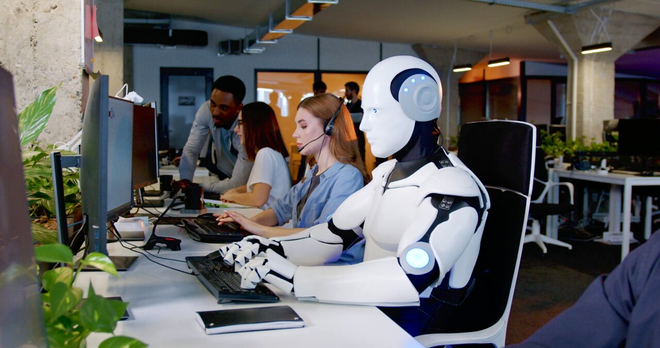 Tot mai mulți oameni se tem că și-ar putea pierde locurile de muncă din cauza inteligenței artificiale. Sursa Foto. Shutterstock 