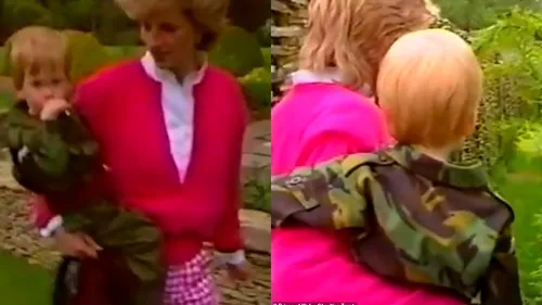 VIDEO | Imagini rare cu Prințesa Diana și fiii ei: „Harry va avea parte de toată distracția”