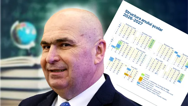 Guvernul dă publicităţii structura anului şcolar. Şcoala începe pe 7 septembrie şi se termină pe 18 iunie