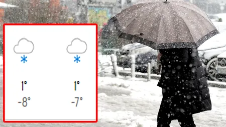 Meteorologii Accuweather au modificat prognoza. Pe ce dată va fi prima temperatură sub 0 grade Celsius în București